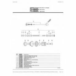 1 Corps De Roue Libre SHIMANO Y3C598020 FH-M495 Complete Freewheel Body 7 1 Corps De Roue Libre SHIMANO Y3C598020 FH-M495 Complete Freewheel Body -Promos Vélo Boutique 1 corps de roue libre shimano y3c598020 deore fh mc18m510m525 complete freewheel body 2