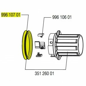 1 Joint Corps De Roue Libre MAVIC 99610701 ITS-4 Freehub Body Seal 4 1 Joint Corps De Roue Libre MAVIC 99610701 ITS-4 Freehub Body Seal – Image 2