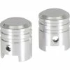 2 Bouchons De Valve BIKE PARTS Caps PISTON Shrader Argent -Promos Vélo Boutique 2 bouchons de valve bike parts valve caps piston shrader auto argent
