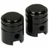 2 Bouchons De Valve BIKE PARTS Caps PISTON Shrader Noir -Promos Vélo Boutique 2 bouchons de valve bike parts valve caps piston shrader auto noir