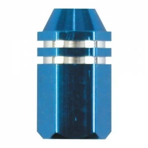 2 Bouchons De Valve TRIK TOPZ Hex Caps Shrader Bleu 3 2 Bouchons De Valve TRIK TOPZ Hex Caps Shrader Bleu
