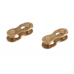 2 Maillons/Attaches Rapides KMC MISSING LINK CL559R 10 Vitesses (Shimano) Or