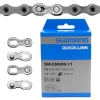 2 Maillons/Attaches Rapides SHIMANO SM-CN900-11 Quick-link 11 Vitesses -Promos Vélo Boutique 2 kit maillon rapide shimano sm cn900 11 quick link 11 vitesses