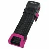 Antivol Pliable TRELOCK TRIGO FS 300 85cm Rose -Promos Vélo Boutique antivol pliable trelock trigo fs 300 85cm rose