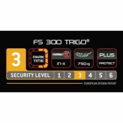 Antivol Pliable TRELOCK TRIGO FS 300 85cm Rouge -Promos Vélo Boutique antivol pliable trelock trigo fs 300 85cm rouge 2