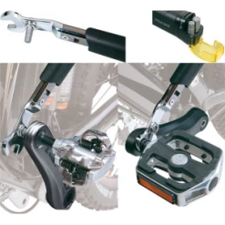 Clé à Pédales Rétractable TOPEAK PEDALBAR 15mm + 6 & 8mm Btr 7 Clé à Pédales Rétractable TOPEAK PEDALBAR 15mm + 6 & 8mm Btr -Promos Vélo Boutique cle a pedales retractable topeak pedalbar 15mm 6 8mm btr 2