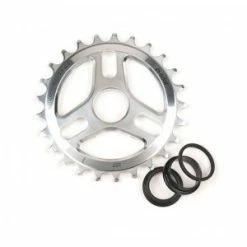 Couronne Bmx ECLAT Vent Sprocket 25 Dents Argent High Polished