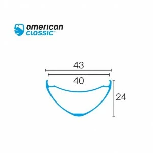 Jante AMERICAN CLASSIC SMOKIN'GUN 27,5+ 32t Vtt Plus/Fat 4 Jante AMERICAN CLASSIC SMOKIN'GUN 27,5+ 32t Vtt Plus/Fat – Image 2