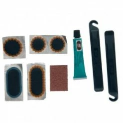 Kit De Réparation Rema TIPTOP TT05 Mountainbike Avec Colle, Rustines & Démontes Pneus -Promos Vélo Boutique kit de reparation rema tiptop tt05 mountainbike avec colle et rustines 1