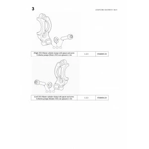Demi Collier Gauche FORMULA FD40084-20 SRAM ORO K18 K24 Puro Bianco/ Matchmaker Clamp 4 Demi Collier Gauche FORMULA FD40084-20 SRAM ORO K18 K24 Puro Bianco/ Matchmaker Clamp – Image 2