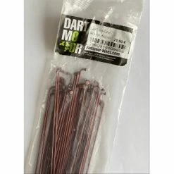 Pack De 36 Rayons DARTMOOR Spokes Acier / 182mm Rouge