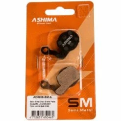 Plaquettes ASHIMA AD0206-SM Semi Metal MAGURA Louise 2007 Marta 2009 Julie HD -Promos Vélo Boutique plaquettes ashima ad0206 sm semi metal magura louise 2007 marta 2009 julie hd 1
