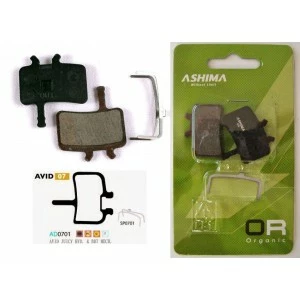 Plaquettes ASHIMA AD0701-OR Organic AVID Juicy 3/5/7 Ultimate / BB7 / Promax DSK-950 / AVID Mechanical 2002/2004 4 Plaquettes ASHIMA AD0701-OR Organic AVID Juicy 3/5/7 Ultimate / BB7 / Promax DSK-950 / AVID Mechanical 2002/2004 – Image 2