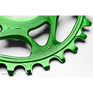 Plateau ABSOLUTE BLACK Pour Cannondale 30/34T / Narrow Wide / Vert 4 Plateau ABSOLUTE BLACK Pour Cannondale 30/34T / Narrow Wide / Vert – Image 2