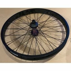 Roue Avant Bmx Custom KINK ATLAS 2 + STRANGER BALLAST Tie Dye 20" Street Park -Promos Vélo Boutique roue avant bmx global racing vector exp 20x1 38 race argent 1