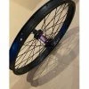 Roue Avant Bmx Custom KINK ATLAS 2 + STRANGER BALLAST Tie Dye 20" Street Park -Promos Vélo Boutique roue avant bmx global racing vector exp 20x1 38 race argent