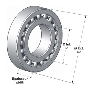 Roulement ENDURO Bearings 6801 LLB 12x21x5 ABEC 3 4 Roulement ENDURO Bearings 6801 LLB 12x21x5 ABEC 3 – Image 2